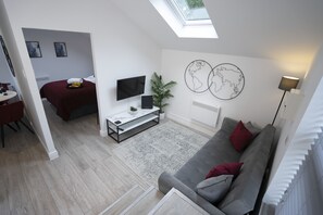 1 bedroom, iron/ironing board, travel cot, free WiFi