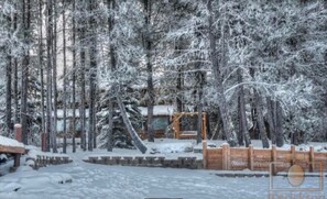 Enceinte de l’hébergement