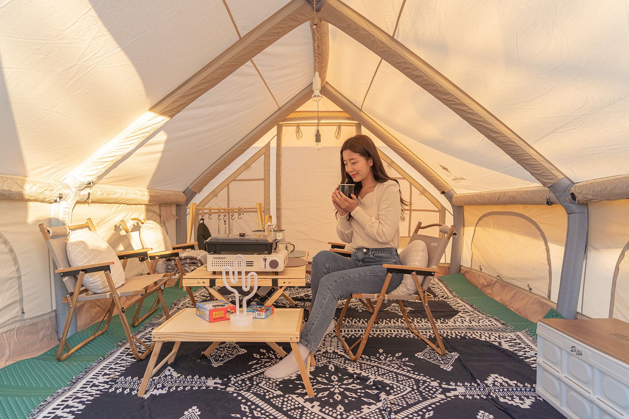 Camp rooftop | 고급 침구, 무료 WiFi, 침대 시트