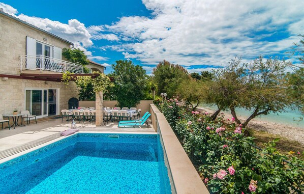 Una piscina climatizada