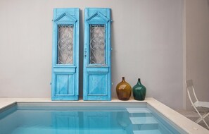 Una piscina climatizada
