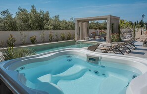 Beheizter Pool