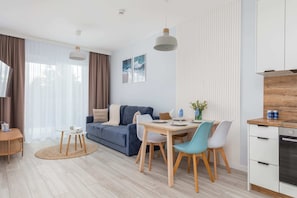 Interior - Beachfront Apartment | Balcony, Free Parking (Sianozety)