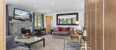 تلفزيون، مدفأة