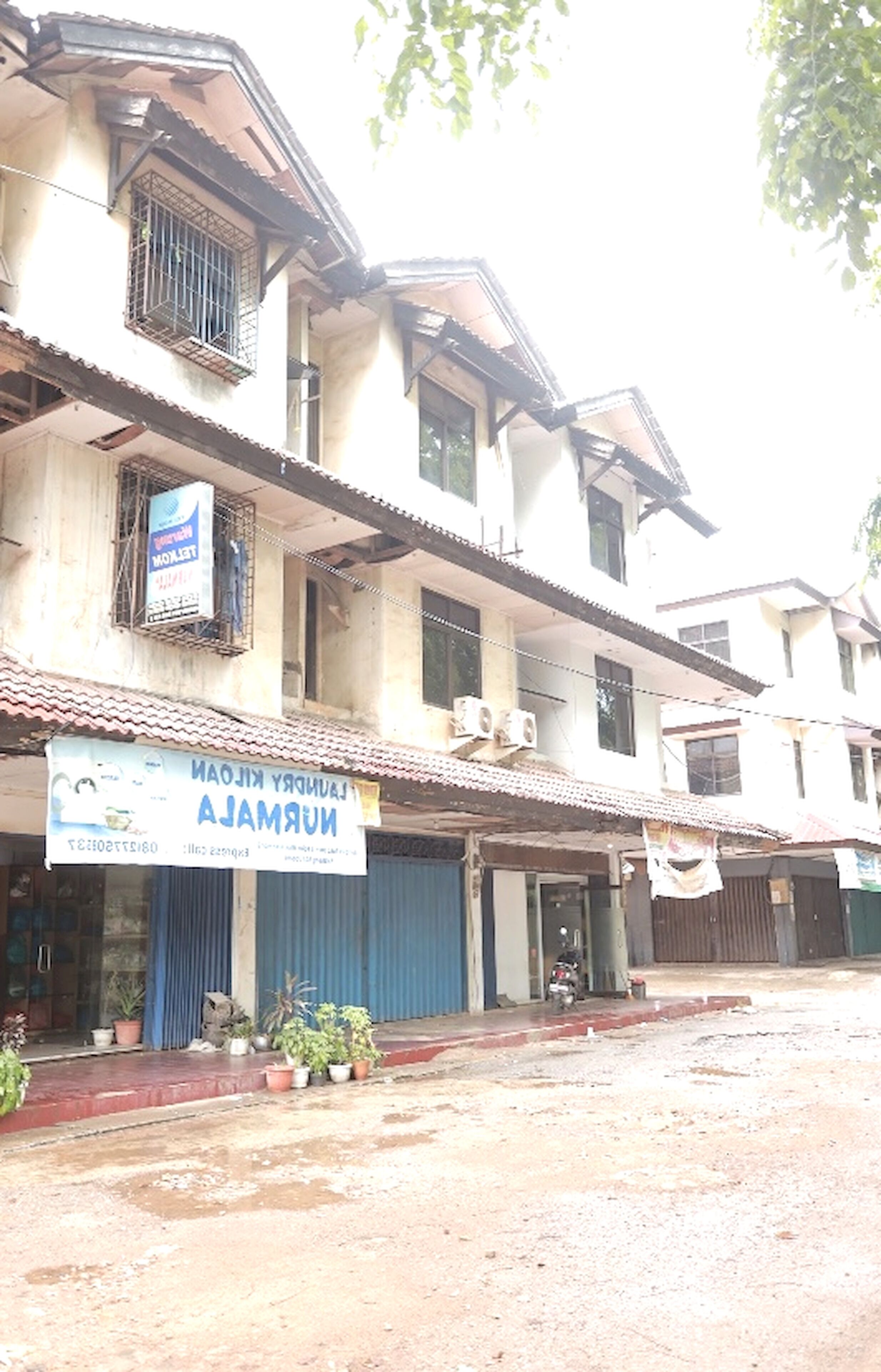 Mặt tiền nơi lưu trú