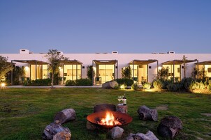 Front of property - evening/night