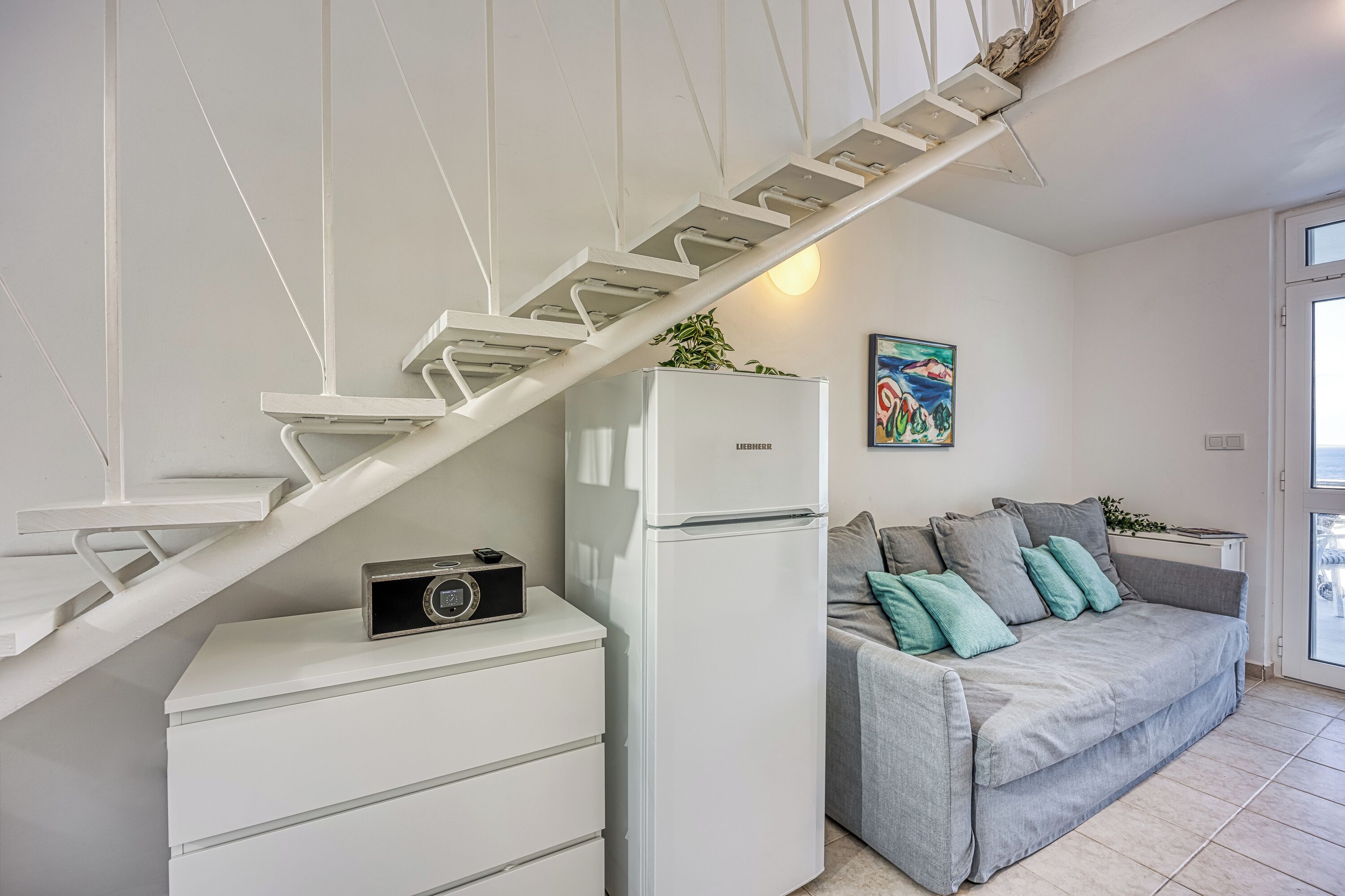 Appartement Standard, plusieurs chambres, vue mer (Valdarke Seaside Apartment) | Coin séjour
