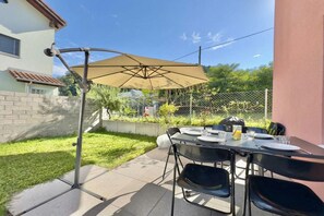 Family House, Multiple Bedrooms, Mountainside (Casa Carolina 1) | Outdoor dining - Casa Carolina (Losone)
