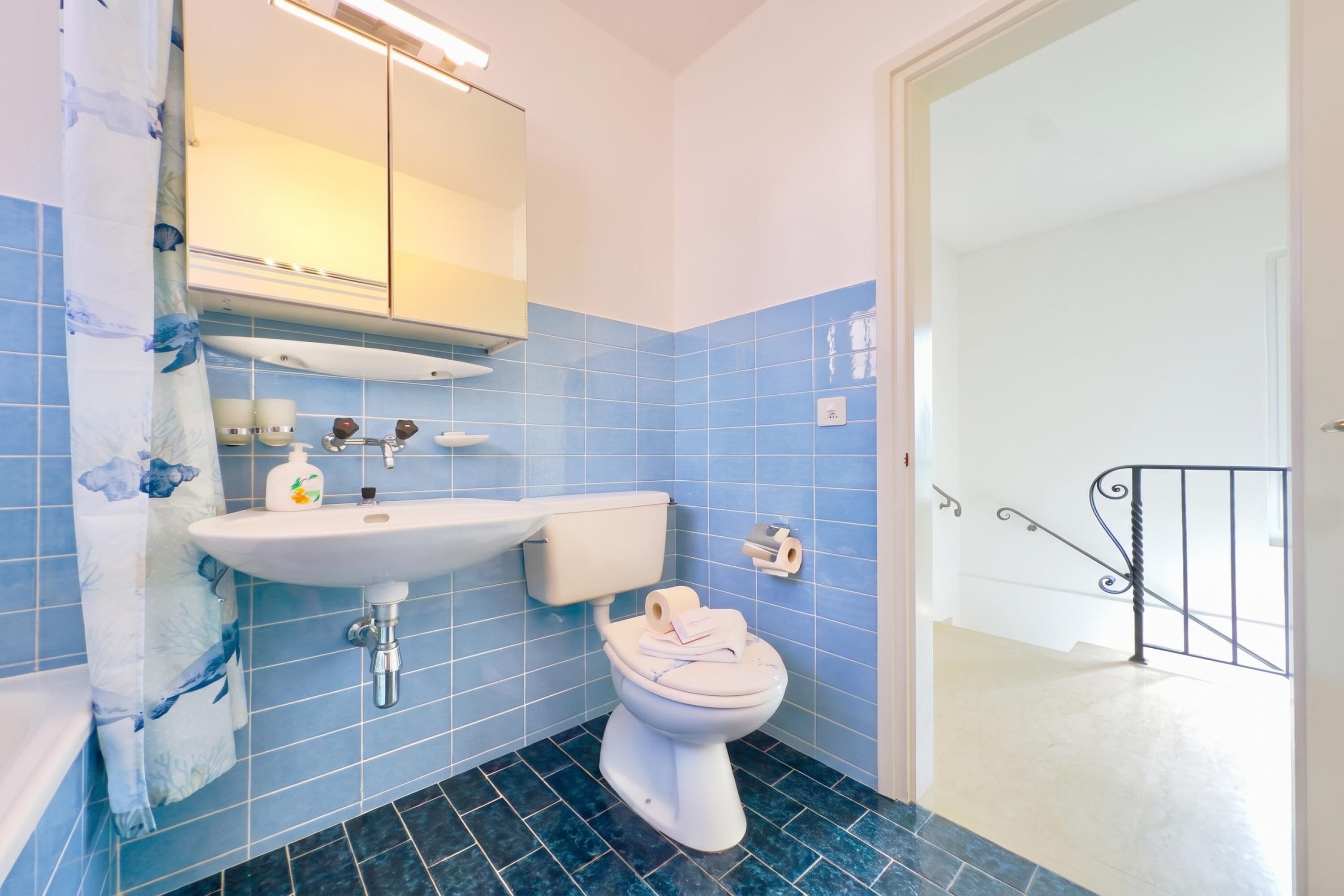 Family House, 3 Bedrooms, Mountainside (Casa Carolina 2 Losone) | Bathroom