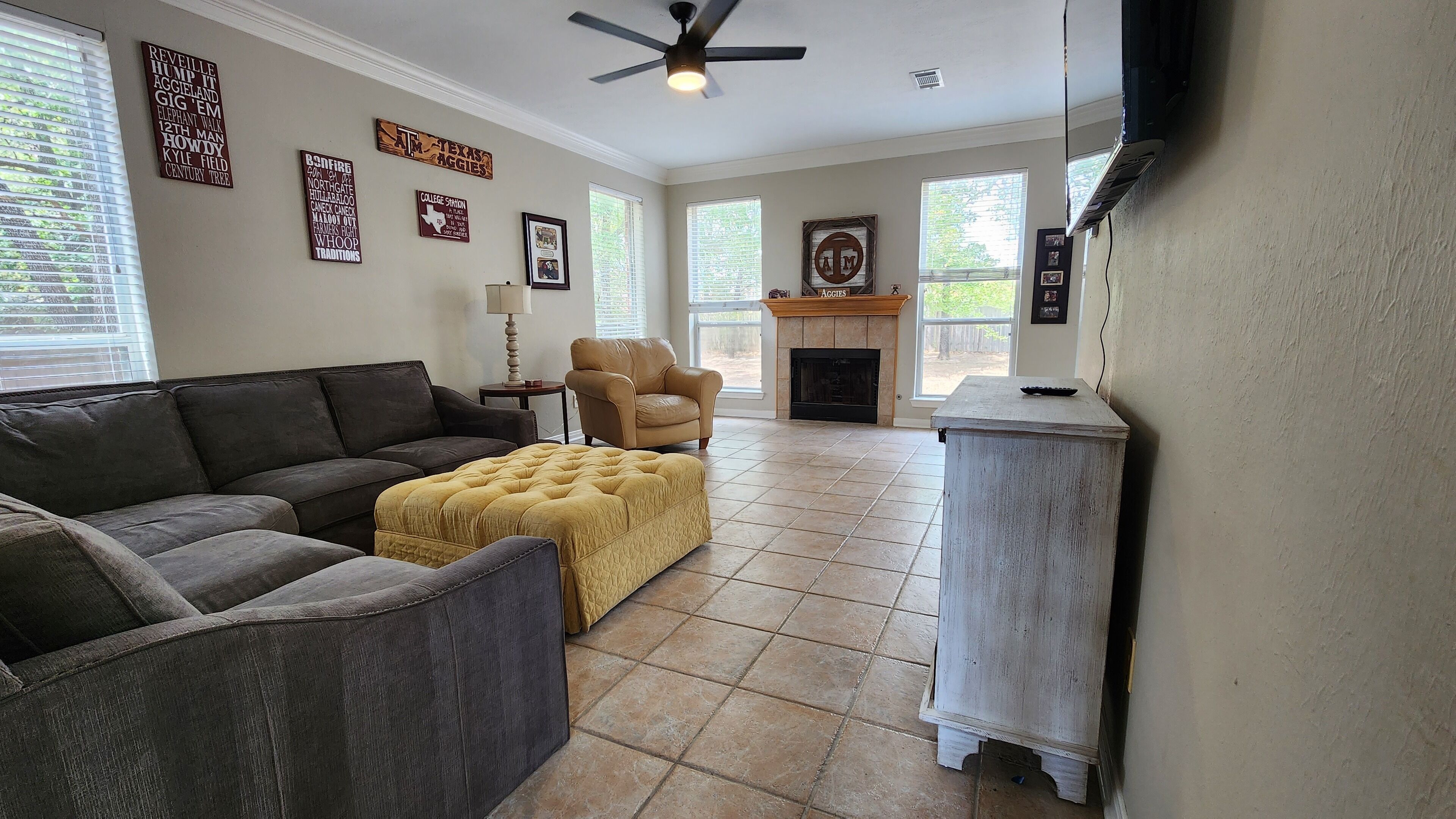 Área de sala de estar