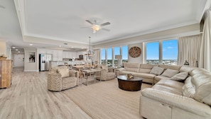 TV - Beachfront 4BR Corner Unit!  Water Slide!! (Gulf Shores)