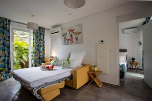 1 室のベッドルーム、アイロン / アイロン台、旅行用ベビーベッド、WiFi