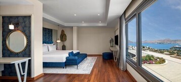 Minibar, caja de seguridad en la habitación y escritorio 