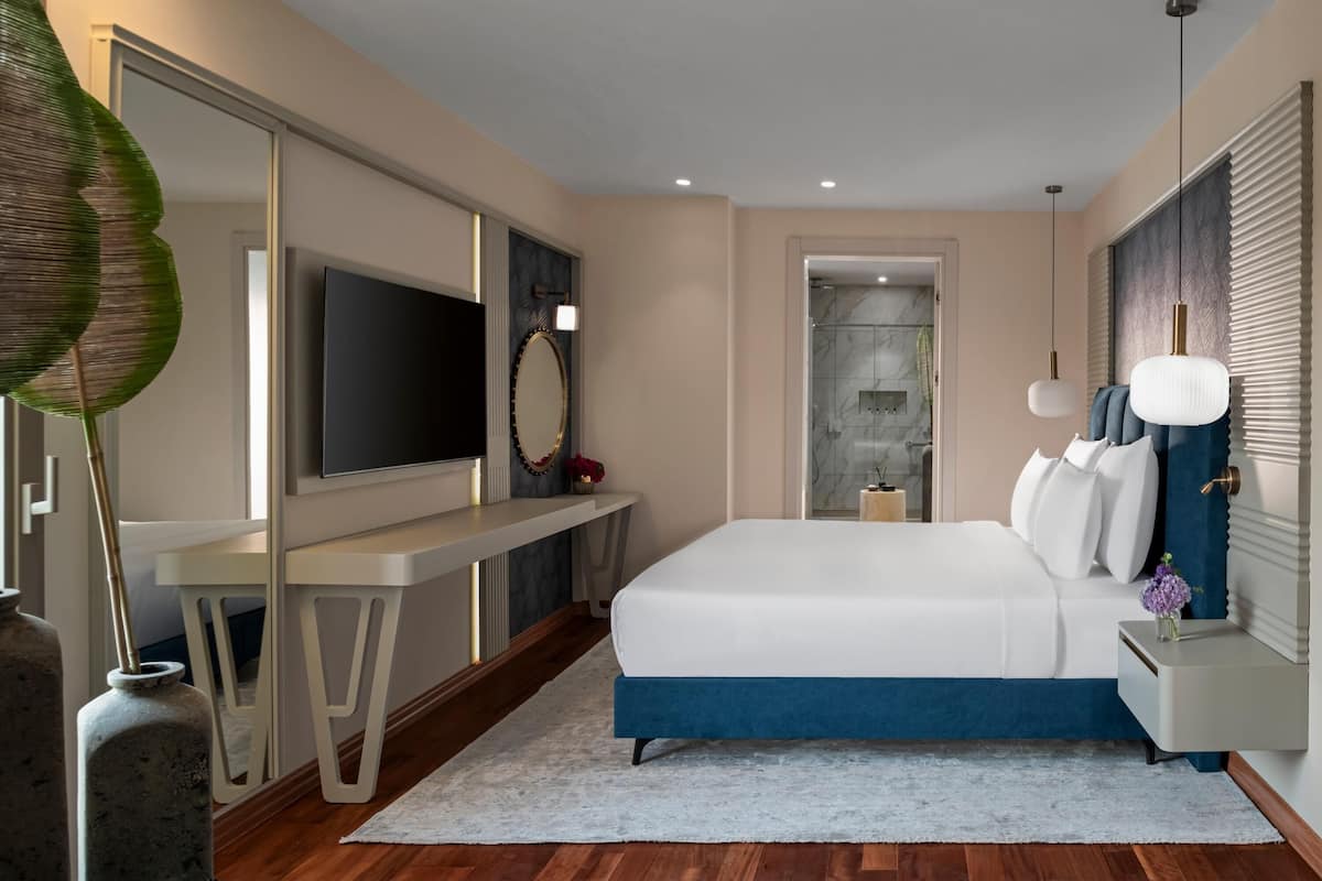 Minibar, in-room safe, desk, blackout drapes