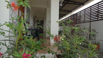 Standard Twin Room, Ground Floor | Terrace/patio