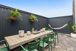 Outdoor dining - Stunning, Designer Historic Home | Heated Pool (New Orleans)