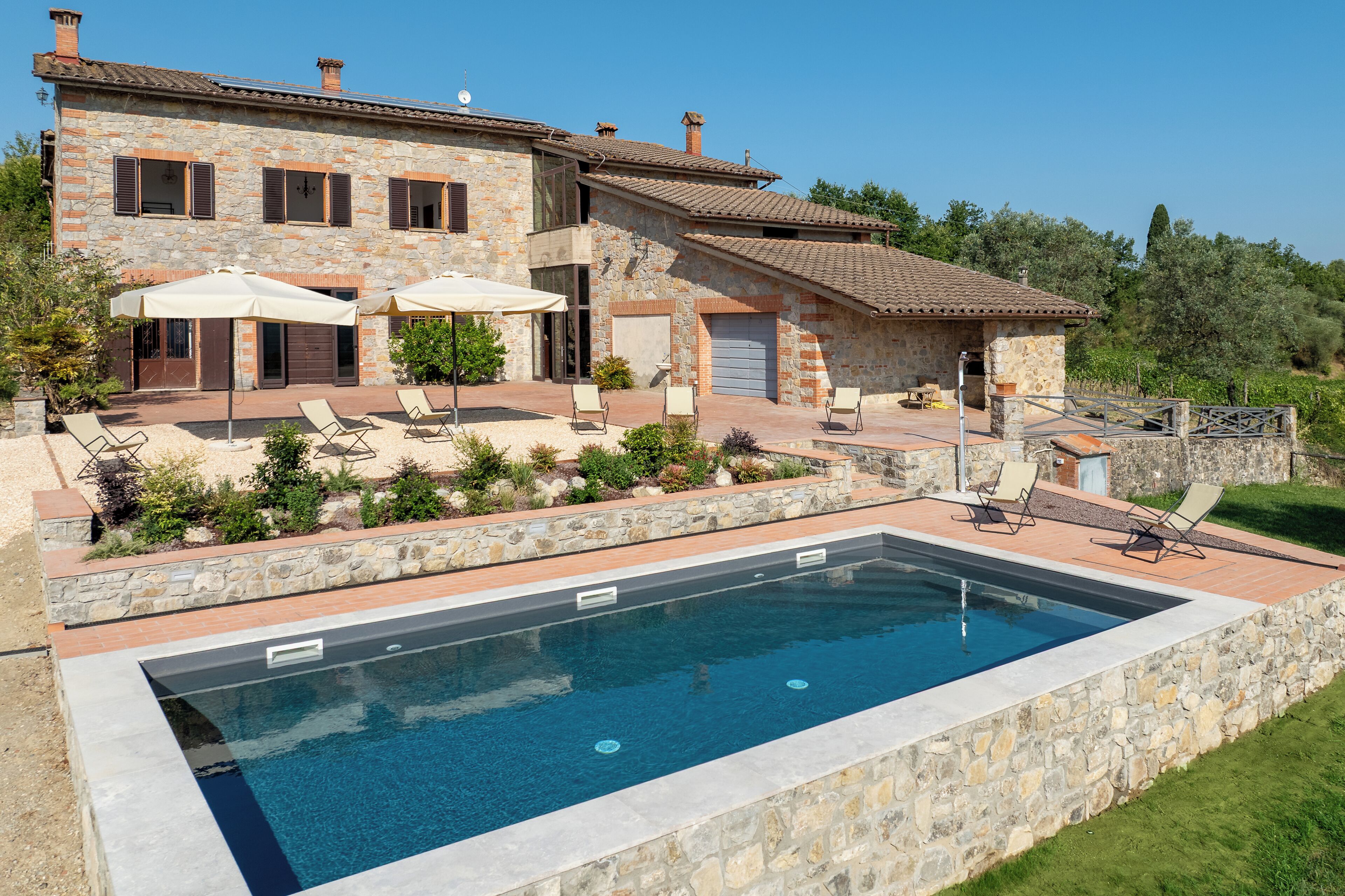 Fassade der Unterkunft