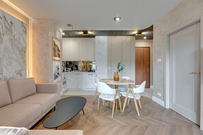 Living room - RentPlanet - Sienna Grobla (Gdansk)