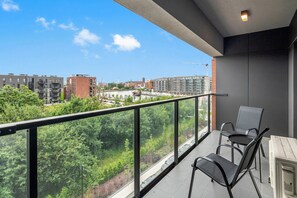 City-Apartment | Balkon