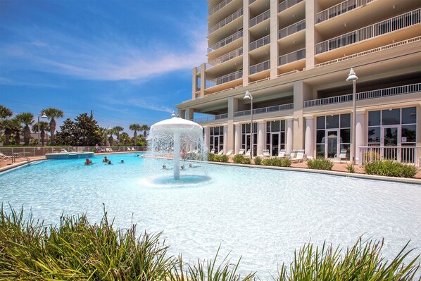 Una piscina climatizada
