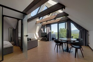 Panoramic-Apartment | Wohnzimmer