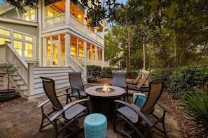 Outdoor dining - Better By The Beach 164 Red Cedar Way 3 Bedroom Home by RedAwning (Santa Rosa Beach)