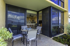 Condo, 1 Bedroom | Outdoor dining - Kihei Surfside #102 1 Bedroom Condo by RedAwning (Kihei)