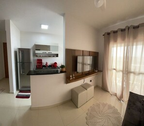 Apartment | Interior - Excelente Apto com piscina em Praia Grande (Praia Grande)