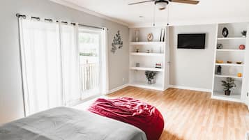 6 dormitorios, tabla de planchar con plancha, wifi gratis y ropa de cama