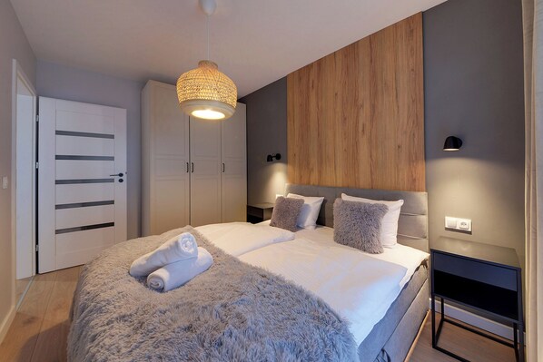 公寓 | 1 多间卧室、熨斗/熨衣板、免费 WiFi、床单