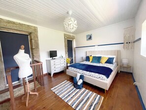 1 makuuhuone, silitysrauta/-lauta, ilmainen Wi-Fi, vuodevaatteet