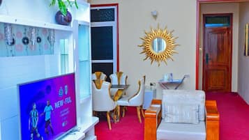 Suíte executiva | Área de estar | Lareira