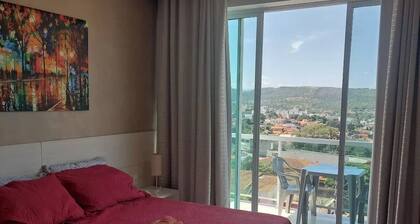 Central apartment with balcony and beautiful view