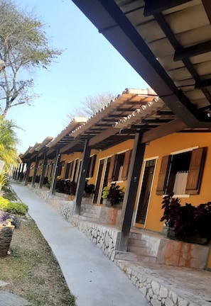 Premium Suite, 1 Queen Bed, Courtyard Area | View from room