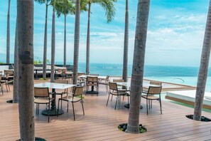 Outdoor dining - Ocean View Luxury condo - walk to beach (Puerto Vallarta)