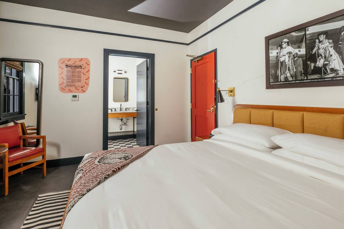 In-room safe, blackout drapes, iron/ironing board (on request)