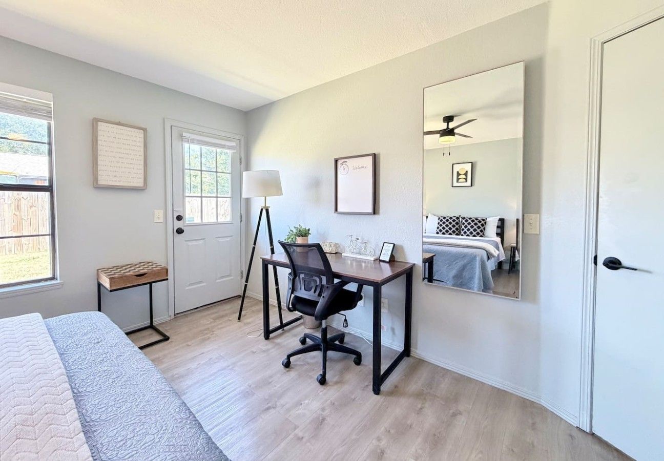 Desk, iron/ironing board, WiFi (free), bed sheets