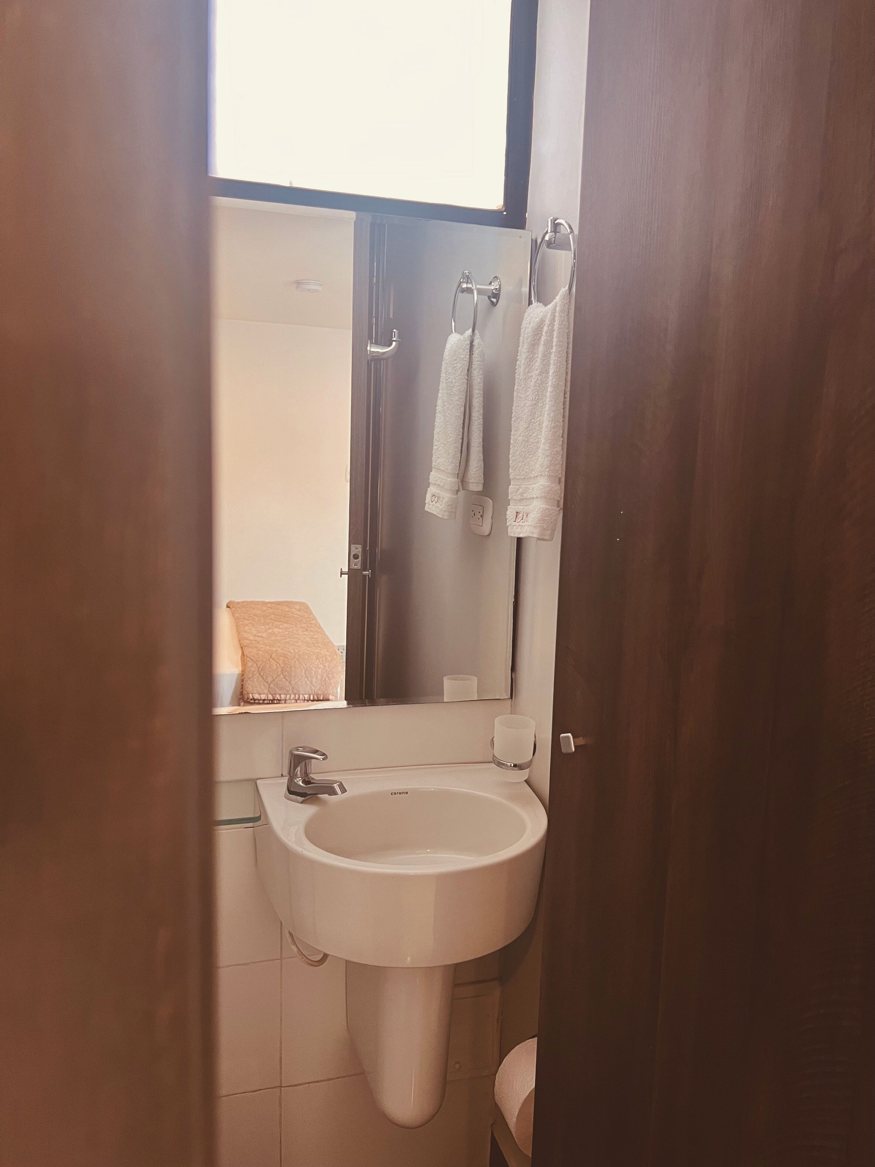 basic double room | down duvets, desk, laptop workspace, free wifi