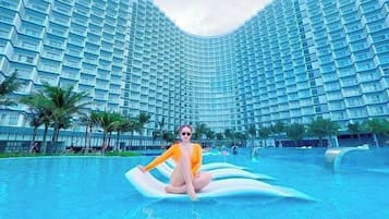 Fassade der Unterkunft – Abend/Nacht