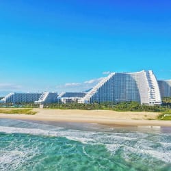 Private beach, white sand