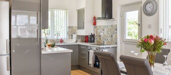 A beautiful bungalow overlooking the coastal town of Llanelli.