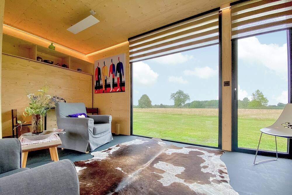 The Studio, within walking distance of the village of Yatton Keynell, on the edge of the Cotswolds.