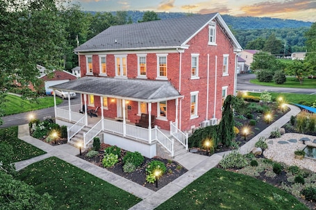 Exterior. Quaint Studio Suite in Historic Farmhouse -
Nearby river access and hiking!