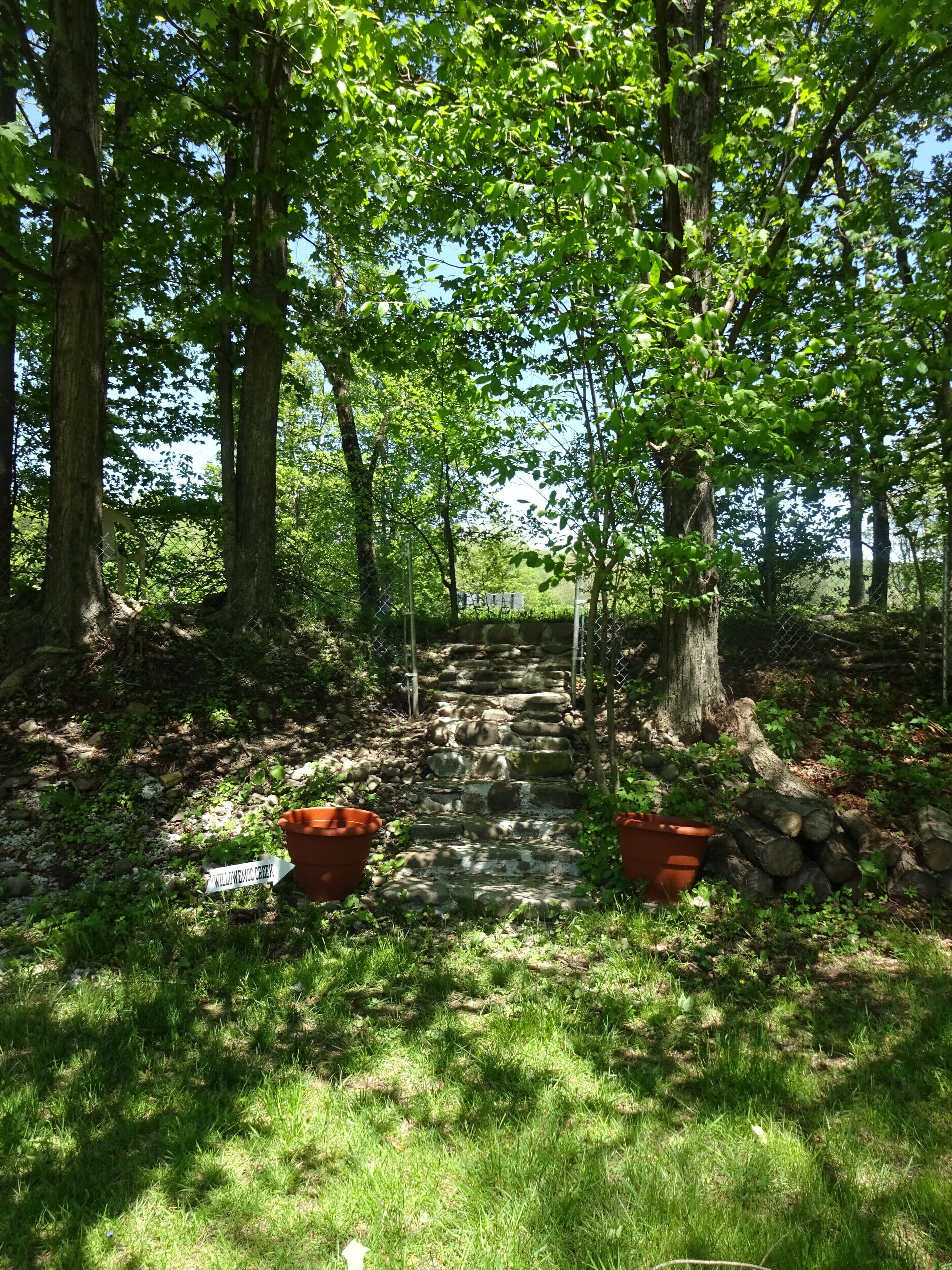 Enceinte de l’hébergement