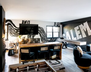 Zona de estar del vestíbulo