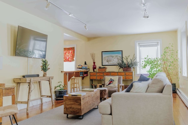 Watch your favorite show on the Roku TV, listen to music on the Sonos, or play a game with family.