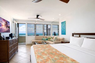 Villa (Studio, Oceanfront, Sleeps 2(NAB-107)) | Individually decorated, individually furnished, laptop workspace