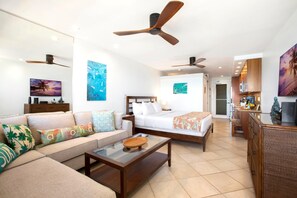 Condo (0 Bedroom) | Living room - Napili Bay NAB-107 by KBM (Napili-Honokowai)