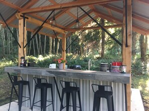 Property grounds - THE HUCKLEBERRY GLAMPSITE,
EXPERIENCE THE MAGIC! (Langley)