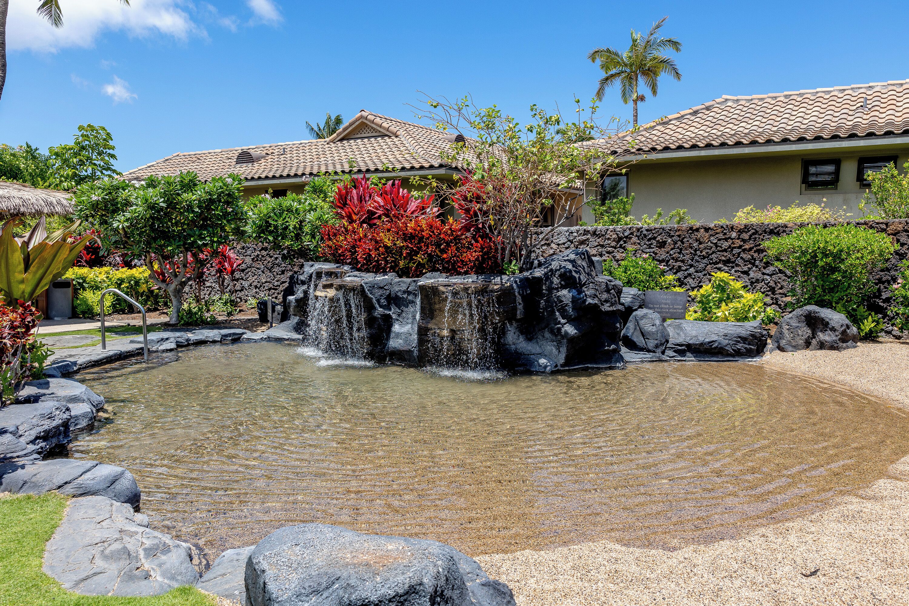 Outdoor pool, open 9:00 AM to 8:00 PM, pool umbrellas, pool loungers